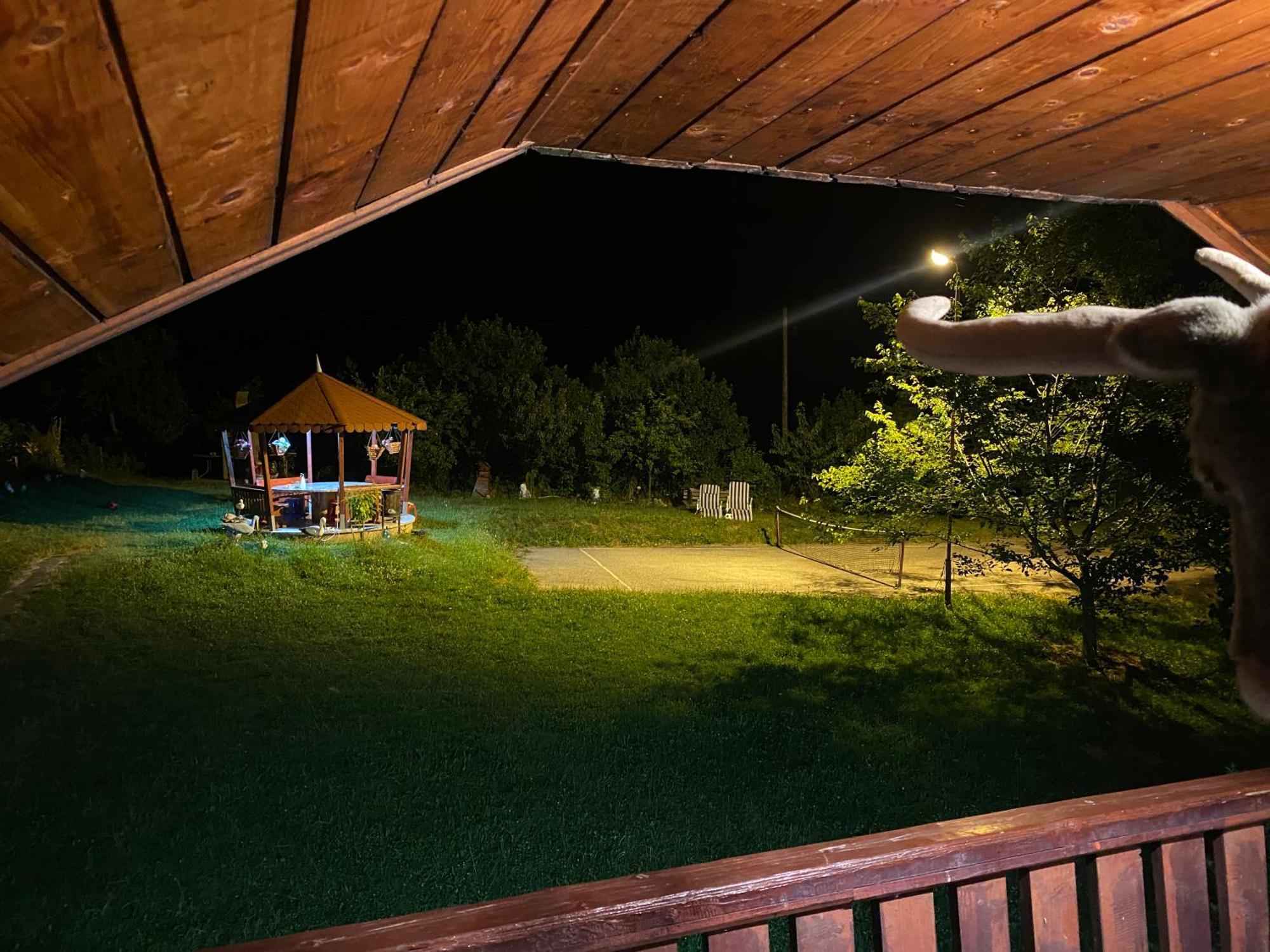 Cabana Cu Teren De Tenis -- Etaj Banita Exterior foto